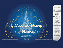 Tablet Screenshot of magicopaesedinatale.com